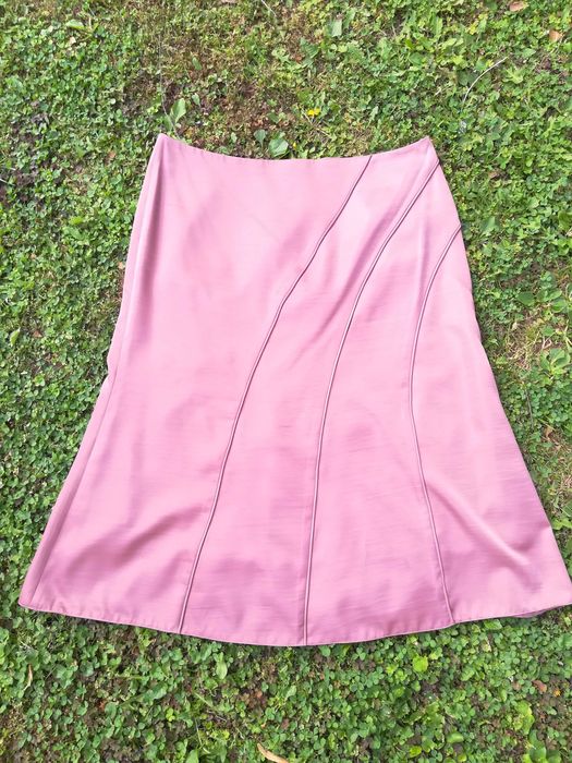 Официален дамски костюм в цвят "пепел от рози"