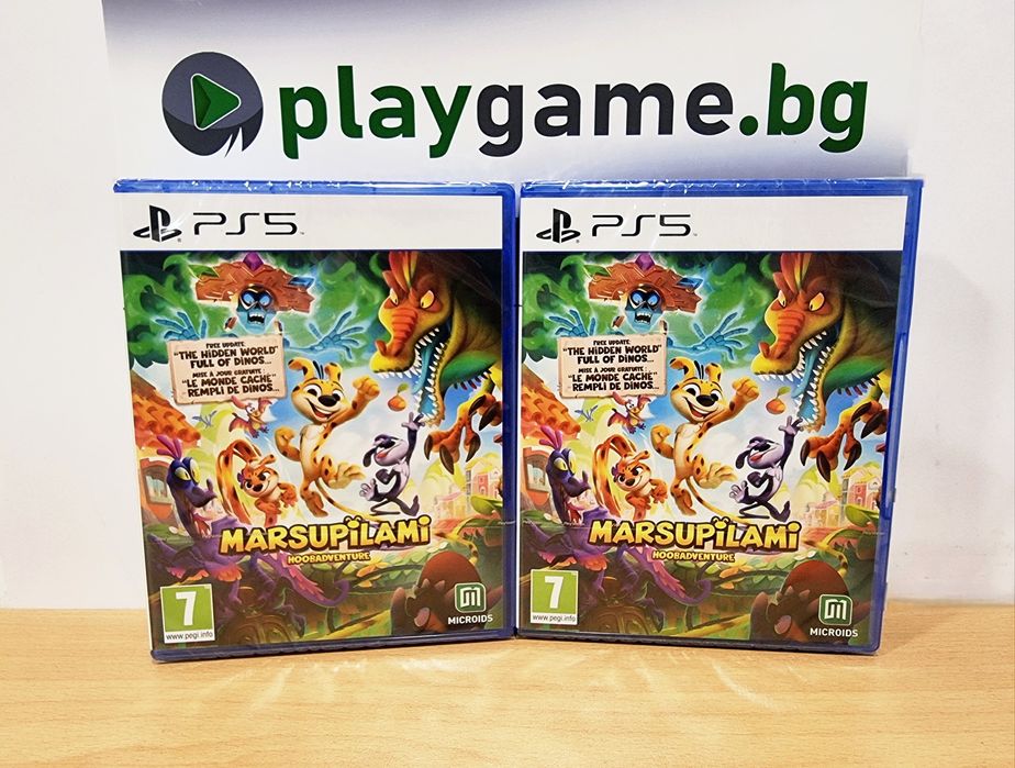 Чисто нова игра Marsupilami Hoobadventure за PS5