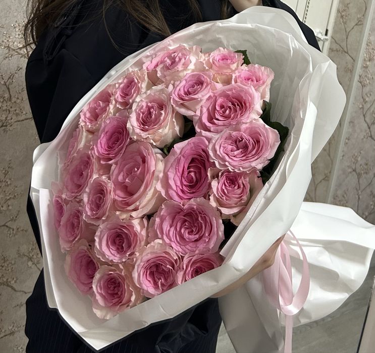 букет розы 25 шт