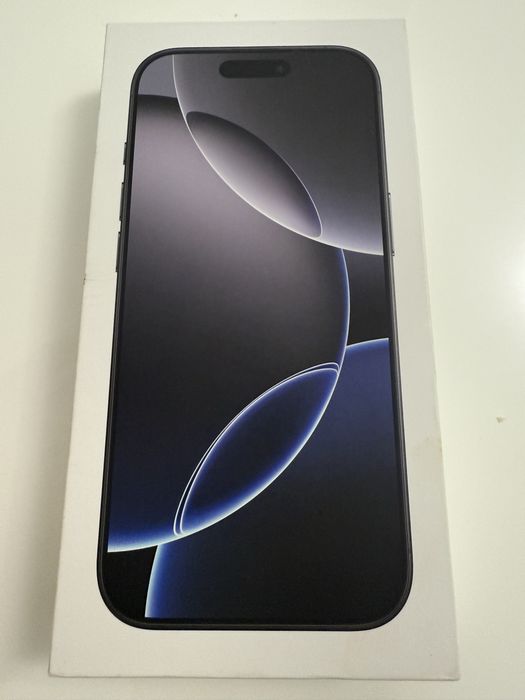 iPhone 16 Pro , Black Titanium, 128 GB , ca Nou