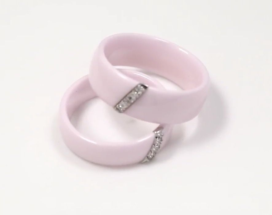 Кольцо керамика новое