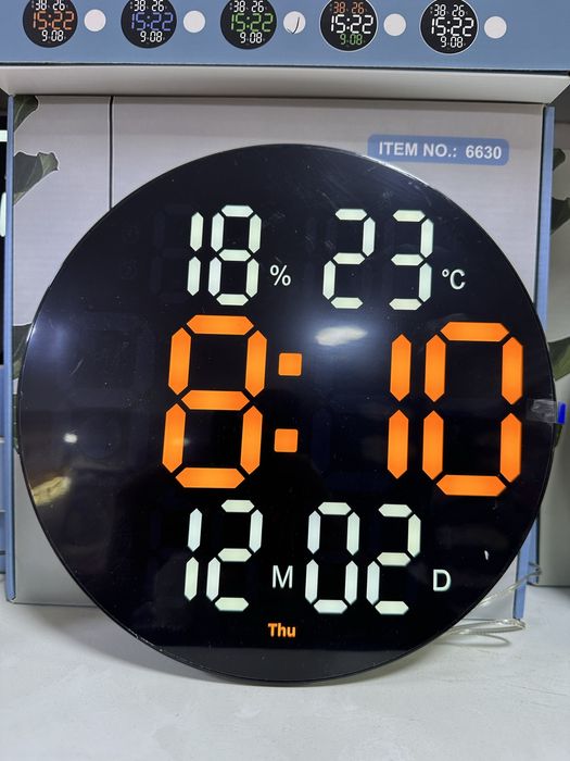 Хар хил размердаги LED соатлар (деворга осадиган)! Оптом Доставка бор.