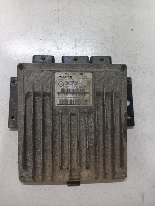 Calculator Ecu Dacia Logan Ls_ 2004 - > Dci K9K 792, Renault Clio Iii Br0/1, Cr0/1 2005 - > 1.5 Dci K9K 752 Delphi 8200785538 8200513058