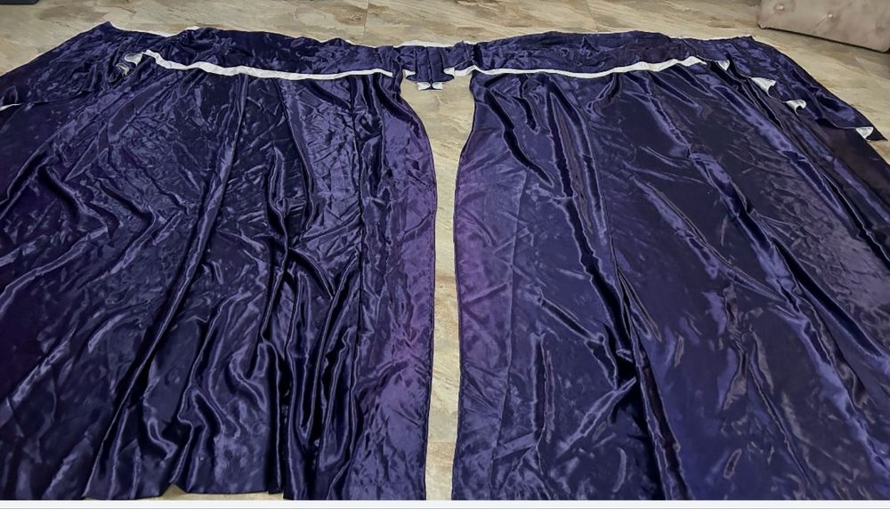 Perdea mov lila lungime 6,20 ml