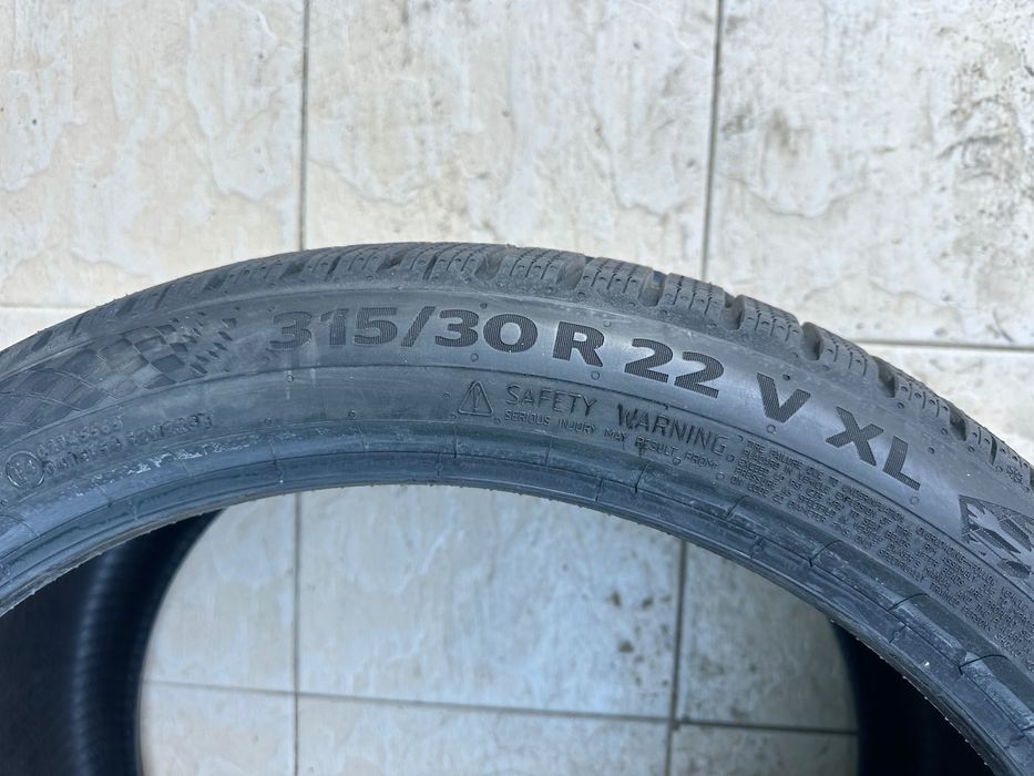 Гума зимна гуми 315/30/22” Continental WinterContact 8S,нова
