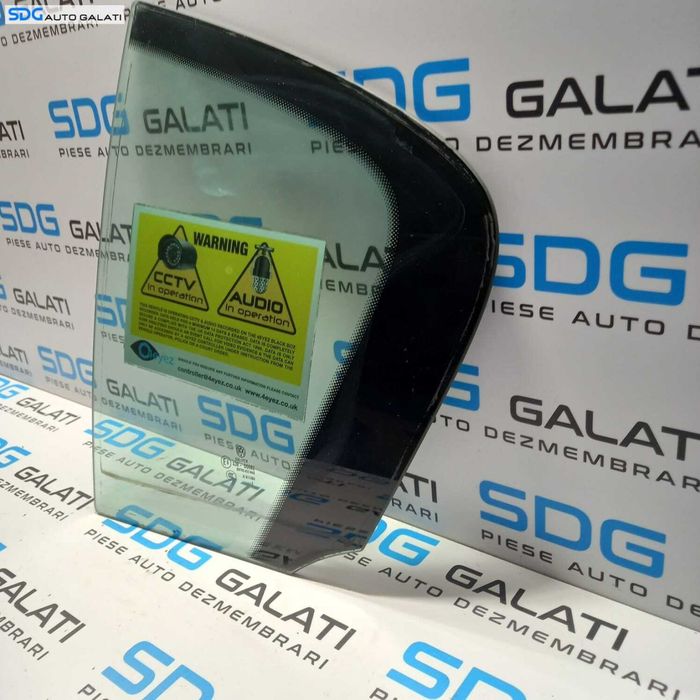 Geam Sticla Fix de pe Usa Stanga Spate Volkswagen Passat B7 Berlina Sedan 2010 - 2015 [0987]