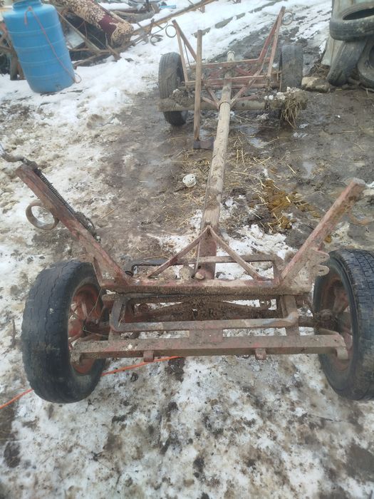 Vând sau schimb căruță ușoară 12 cu 15