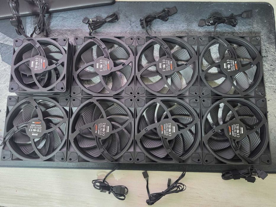 Ventilatoare be quiet! LIGHT WINGS RGB 120 si 140mm PWM
