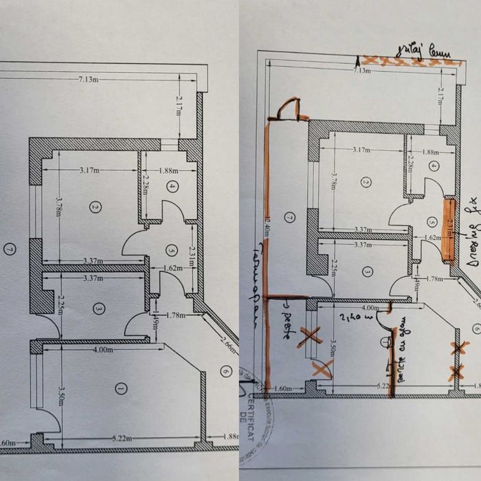 Apartament 2 camere transformat in 3 camere, Prelungirea Ghencea