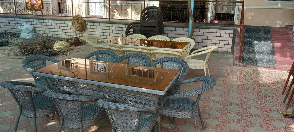 Ratan toʻqima stol azron narxlarda