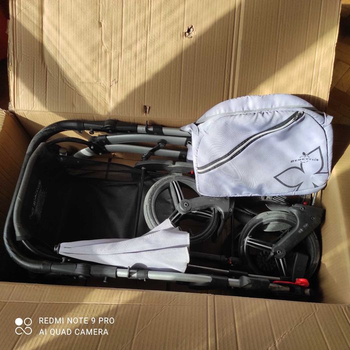 Бебешка количка с летен и зимен кош