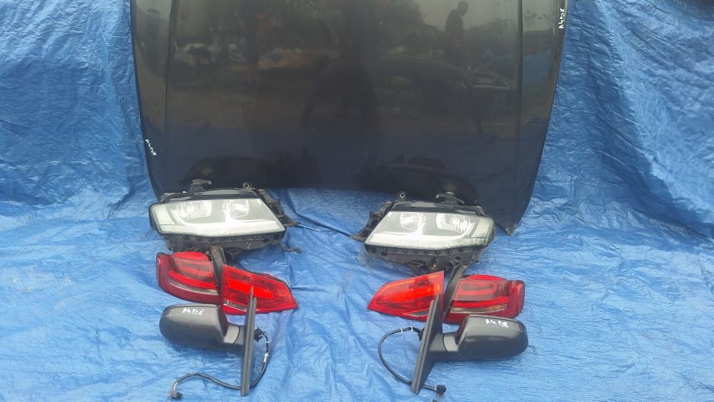 Bara fata capota faruri triple oglinzi audi a4 b8 bara spate