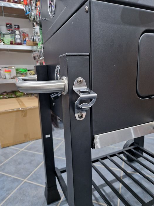 Gratar BBQ pe cărbune tip carucior