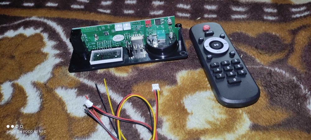 Модуль МР3 Bluetooth 5.0 MP3-плеер 100 Вт с микрофоном