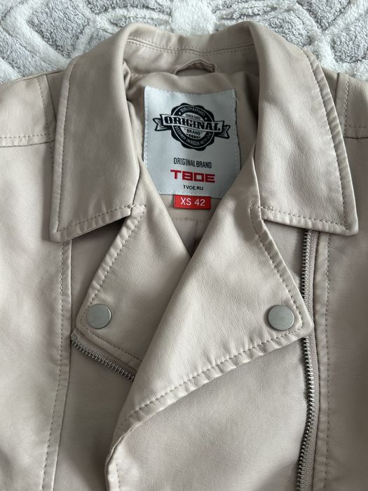 Кожаная куртка женская