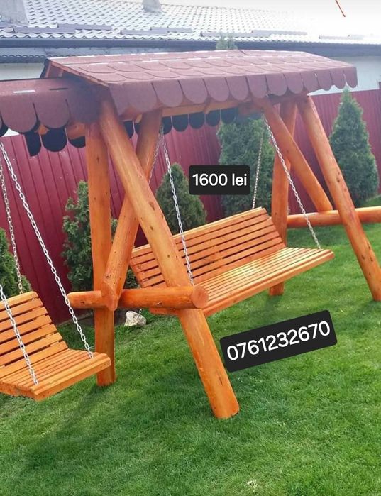 Mobilier rustic oentru gradina