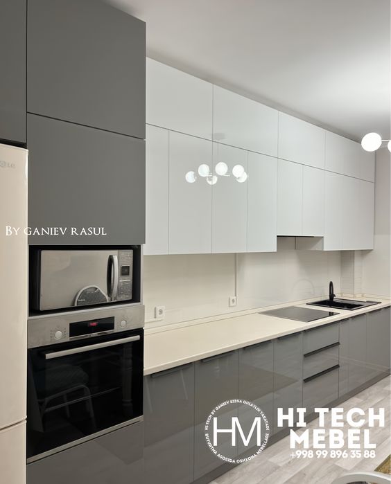 Кухонная мебель Кухонный гарнитур шкаф для кухния Oshxona mebel Hitech