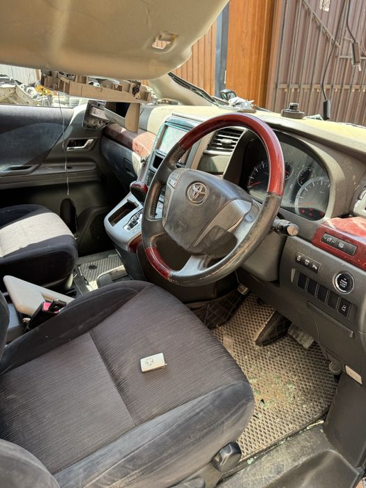 Разбор тойота вальфайр 2.4