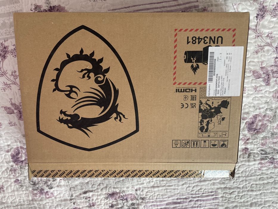 Лаптоп UPGRADED MSI Thin GF63 12UC