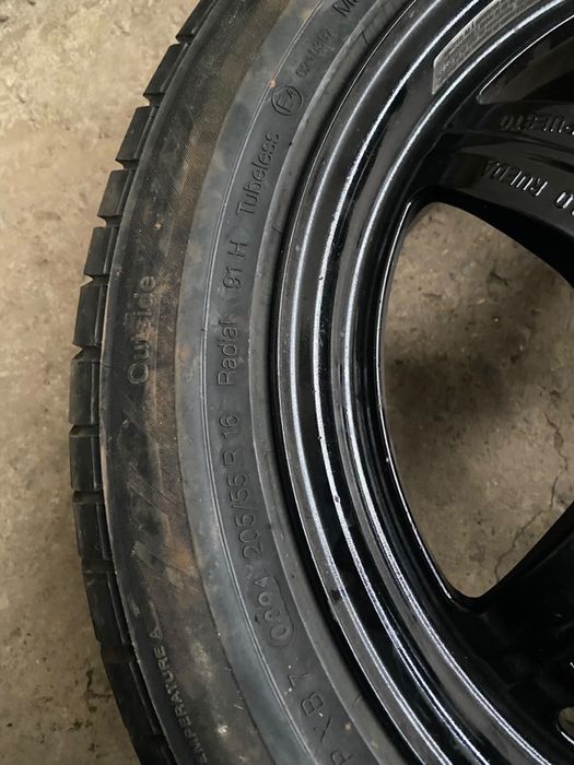 Резерва джанта с зимна гума за mercedes CLK200