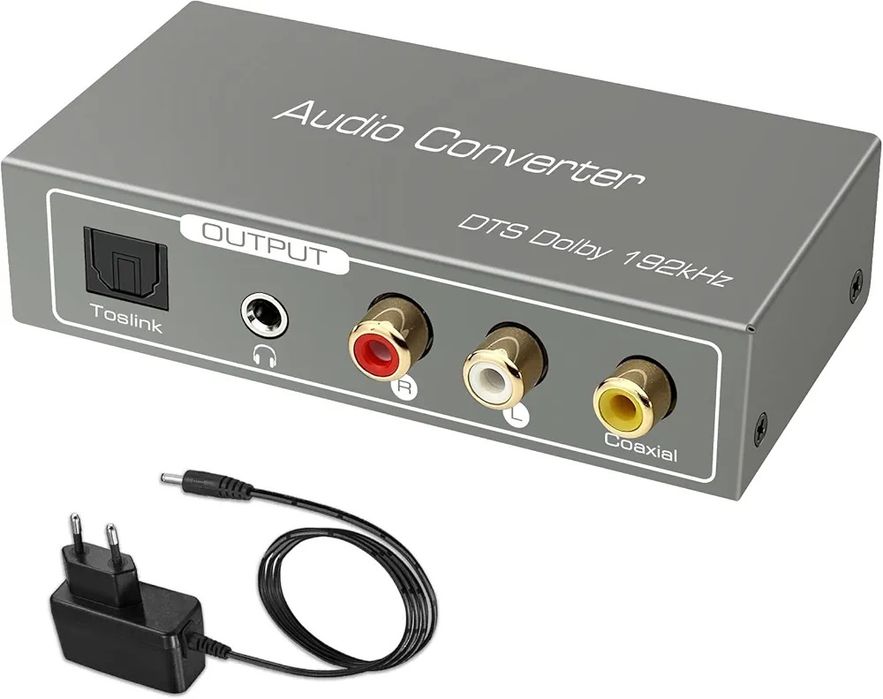 HDMI ARC Audio Extractor, Digital-to-Analog Audio Converter, HDMI ARC