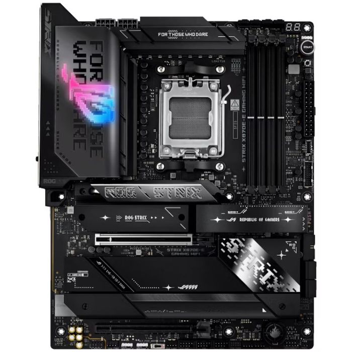 Дънна платка ASUS ROG STRIX X870E-E GAMING WIFI, Socket AM5, DDR5, ATX