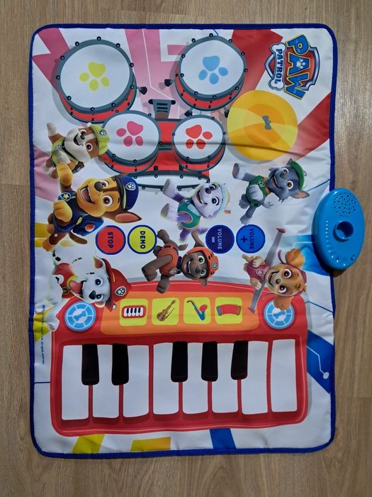 Музикален килим за игра Пес патрул