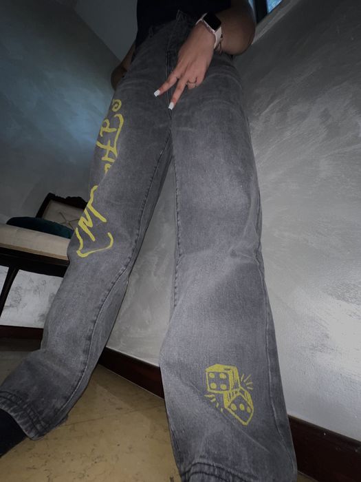 blugi Ed Hardy, marimea M, dama