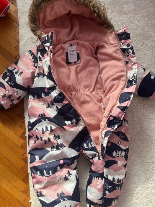 Бебешки зимен гащеризон 92/98 см