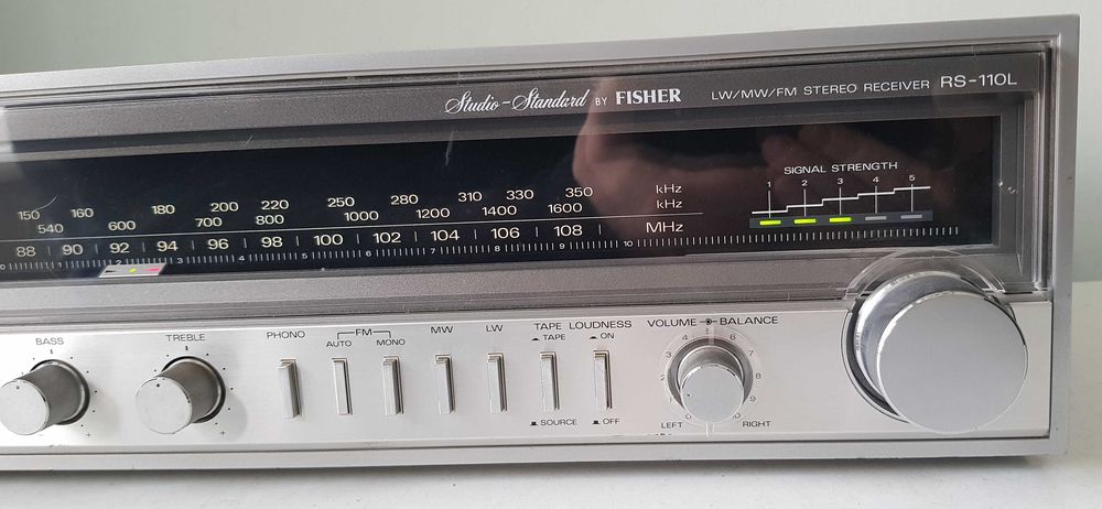 Fisher RS 110 L stereo receiver statie amplificator amplituner retro
