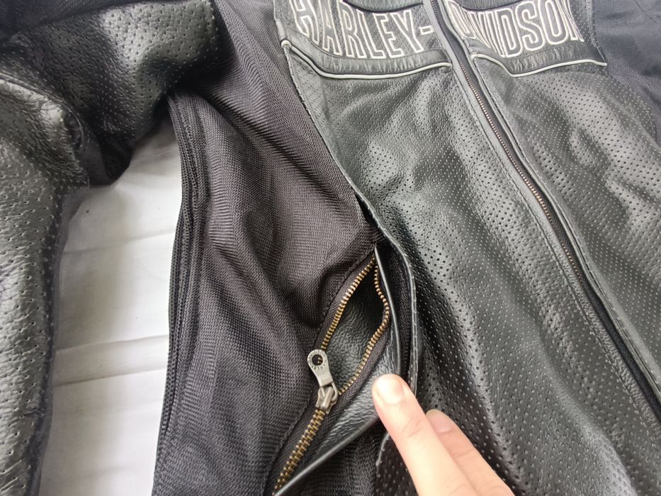 Ново кожено яке Harley Davidson L / Харлей Дейвидсън