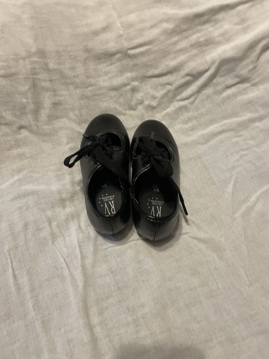 Обувки за степ Roch Valley RVJ, черни, детски,размер  27,5, употребява