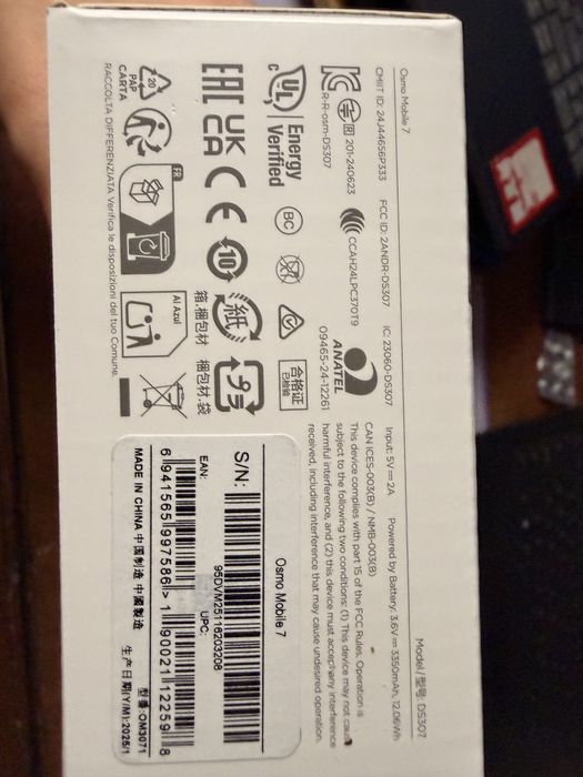 DJI OSMO mobile 7 sigilat