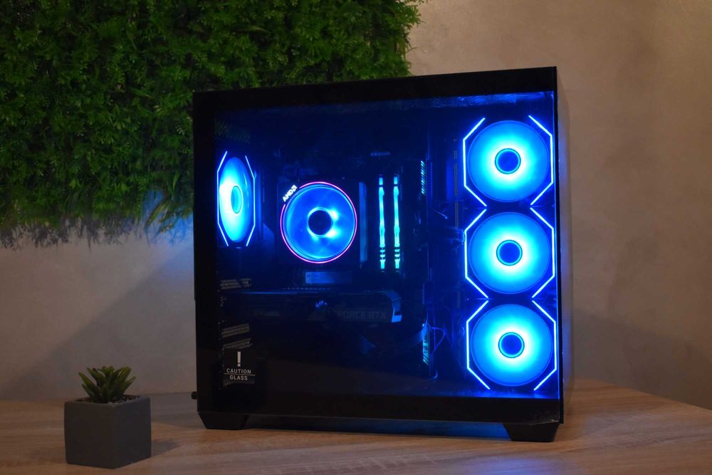 Геймърски Компютър Ryzen 9 3900x | Rtx 3060ti | 512gb ssd | 16GB RAM |