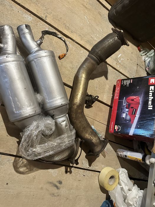 DPF OFF/ Downpipe A6 A7 Q5 313 326 CGQB