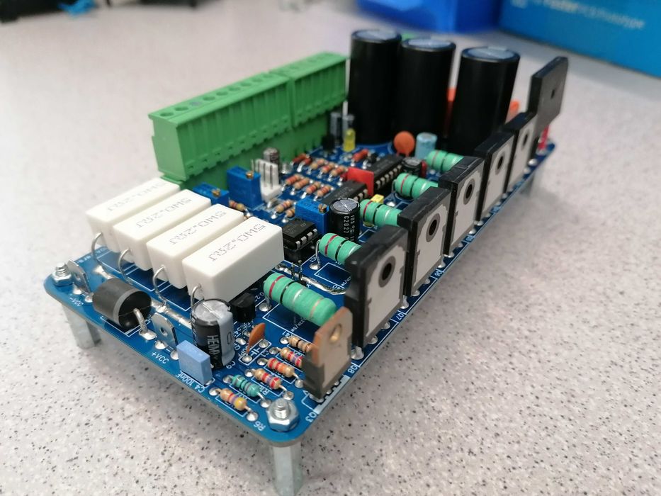 Cablaj PCB sursa reglabila 0-30v, 0-10a, k7200
