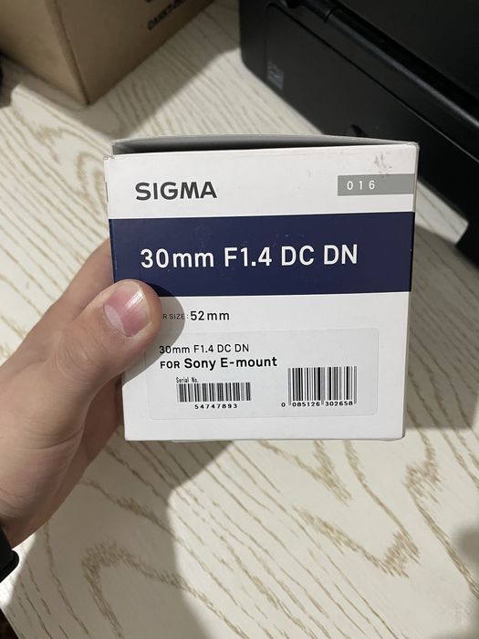 Обьектив Сигма 30мм Ф1.4 –| Лучшая цена!