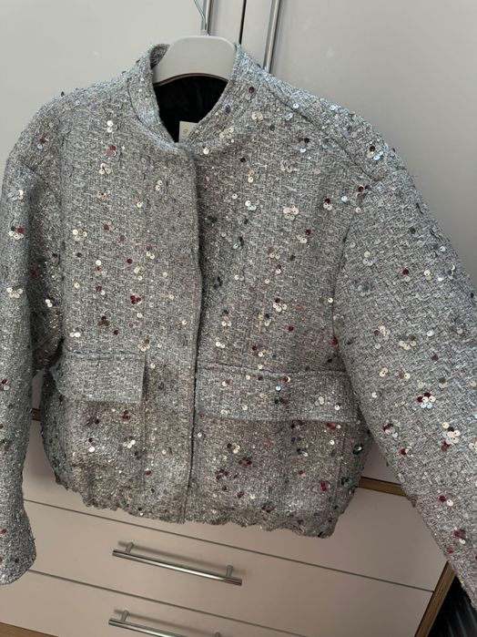 Бомбер Zara (grey) размер S