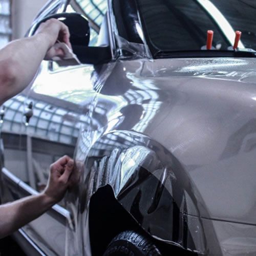 Бронировка капот и фары