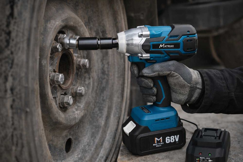 Set scule brushless Matrixx 68V | 2 piese | 2 acumulatori | Nou