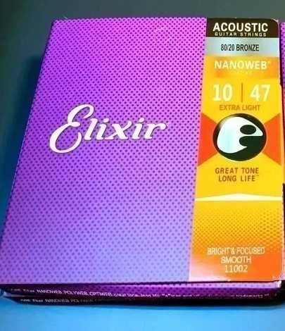 Corzi de chitara Elixir 10-47 nanoweb