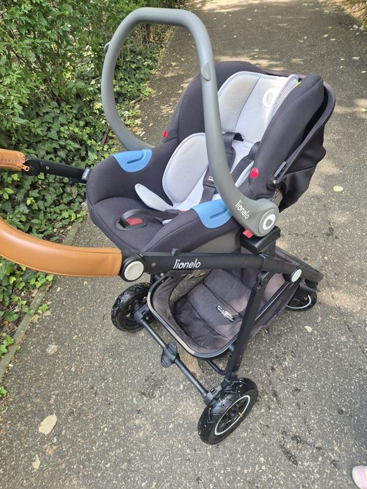 Carucior 3 in 1 Lionelo, Amber, testat si certificat