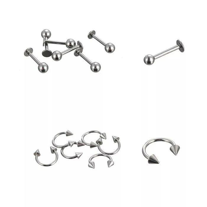 Pirsing pricing piercing nas buza buric limba etc Stainless Steel