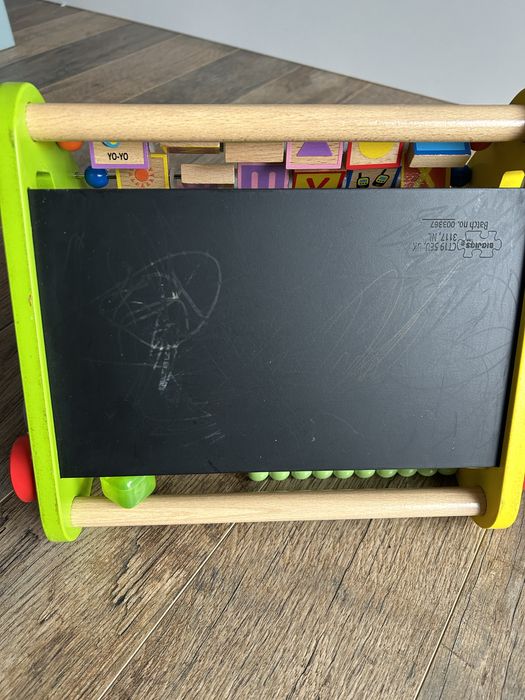 Centru de activitati lemn Bigjigs Toys 5 in 1