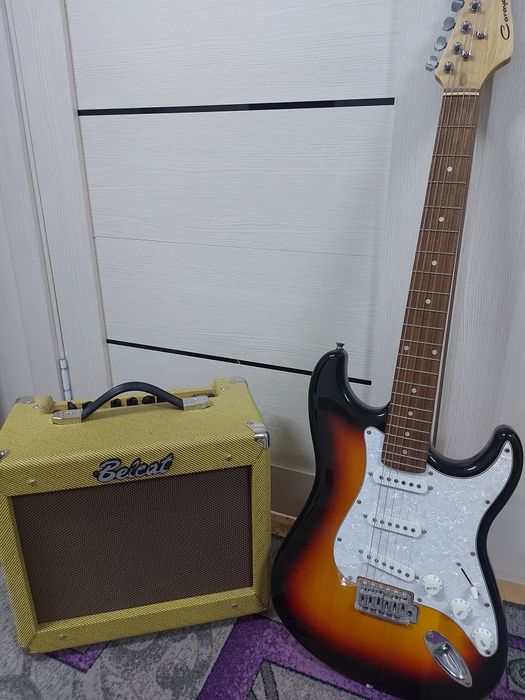 Продам электро гитару и усилитель в комплекте