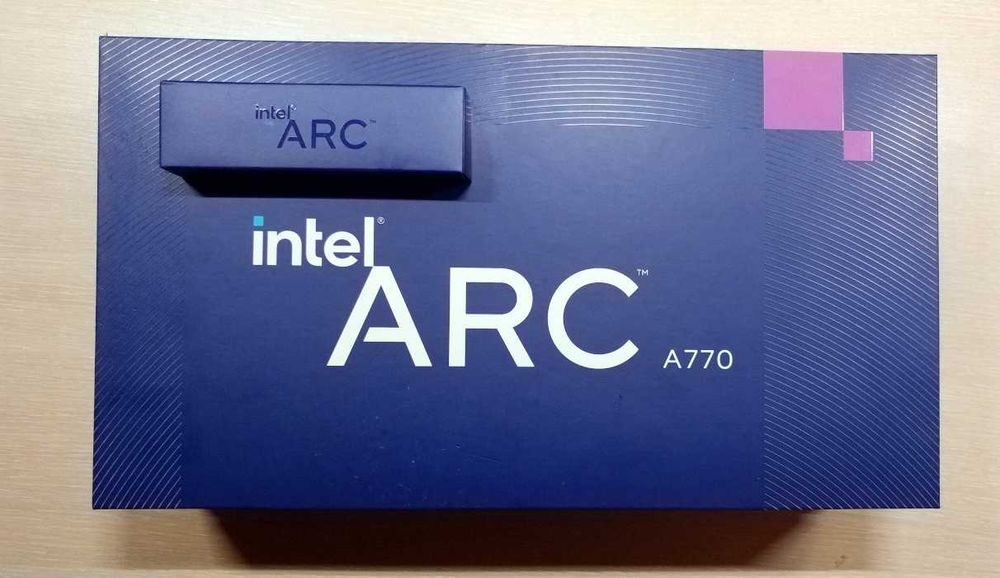 Геймърска видео карта Intel Arc A770 Limited edition 16GB 256bit
