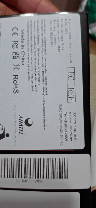 Продавам смарт часовник  model:G20