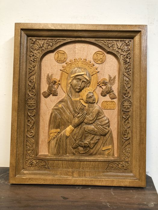 Машинни дърворезби, икона Свети Георги Победоносец