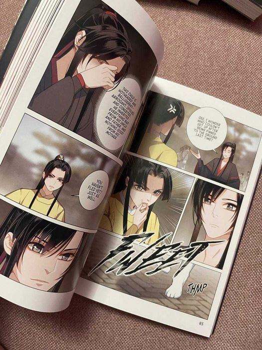 Маньхуа "Grandmaster of Demonic Cultivation" (MDZS) 1, 2, 3, 6 том – Английски