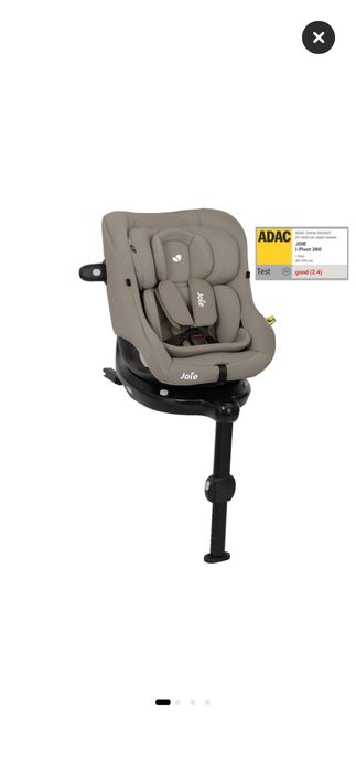 Vând scoică pentru bebeluși JOIE cu baza ISOFIX 360